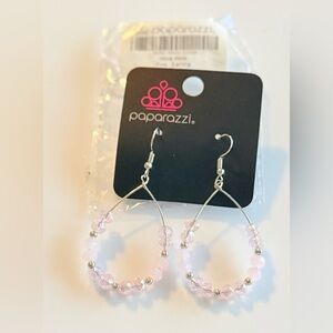 Paparazzi Blush Pink Beaded Earrings
